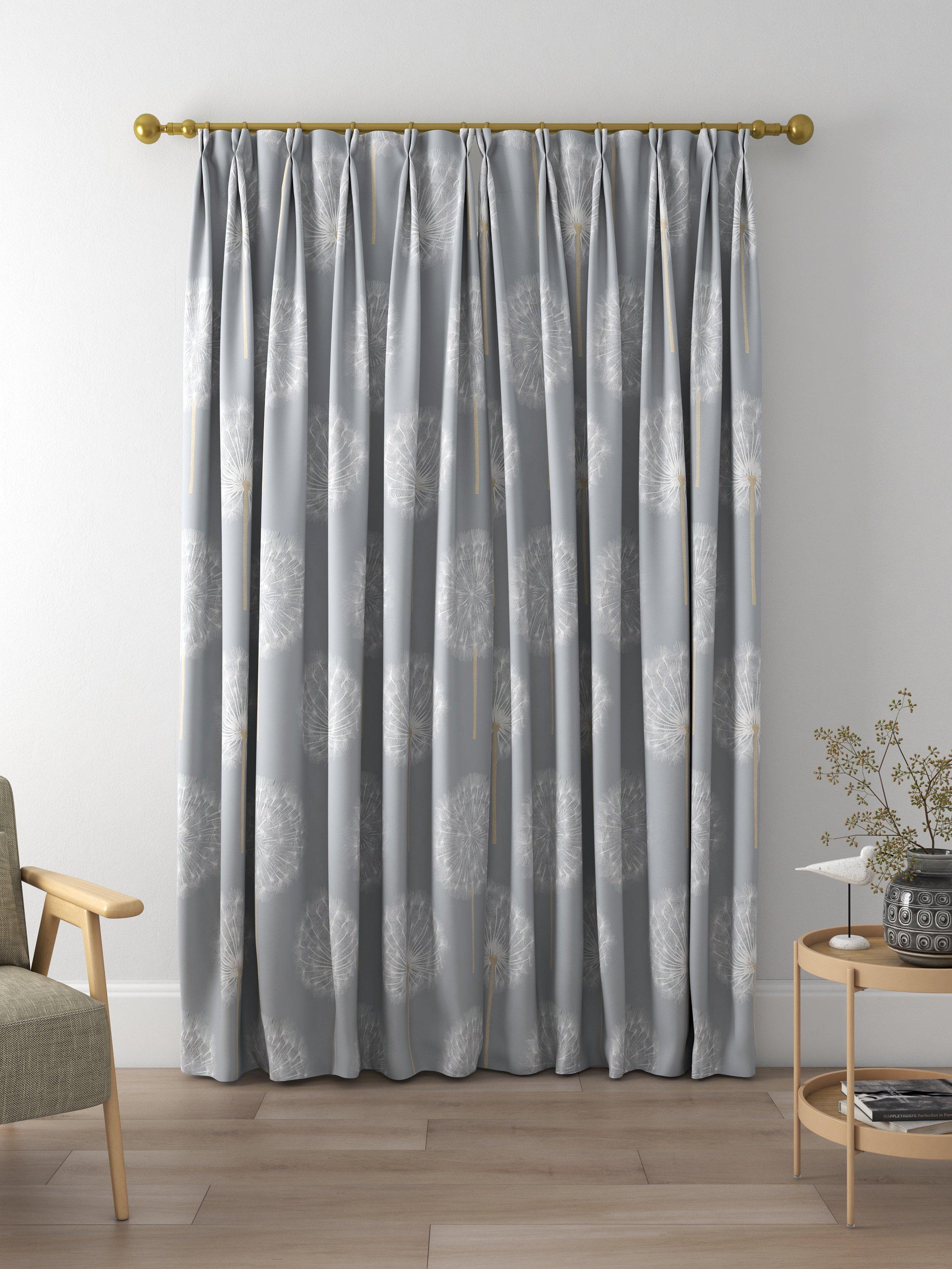 Harlequin Amity Made to Measure Curtains, Slate/Gold