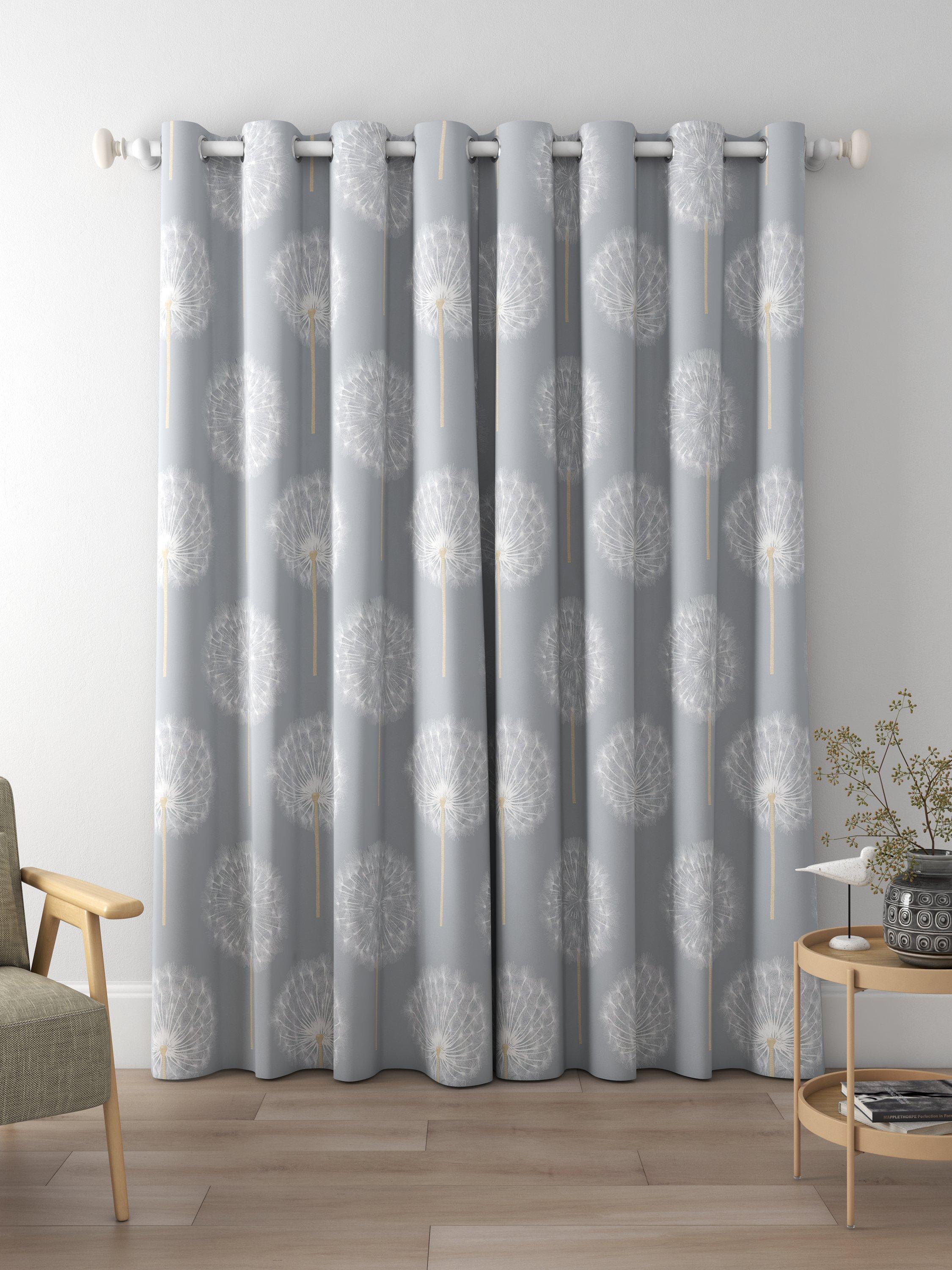 Harlequin Amity Made to Measure Curtains, Slate/Gold
