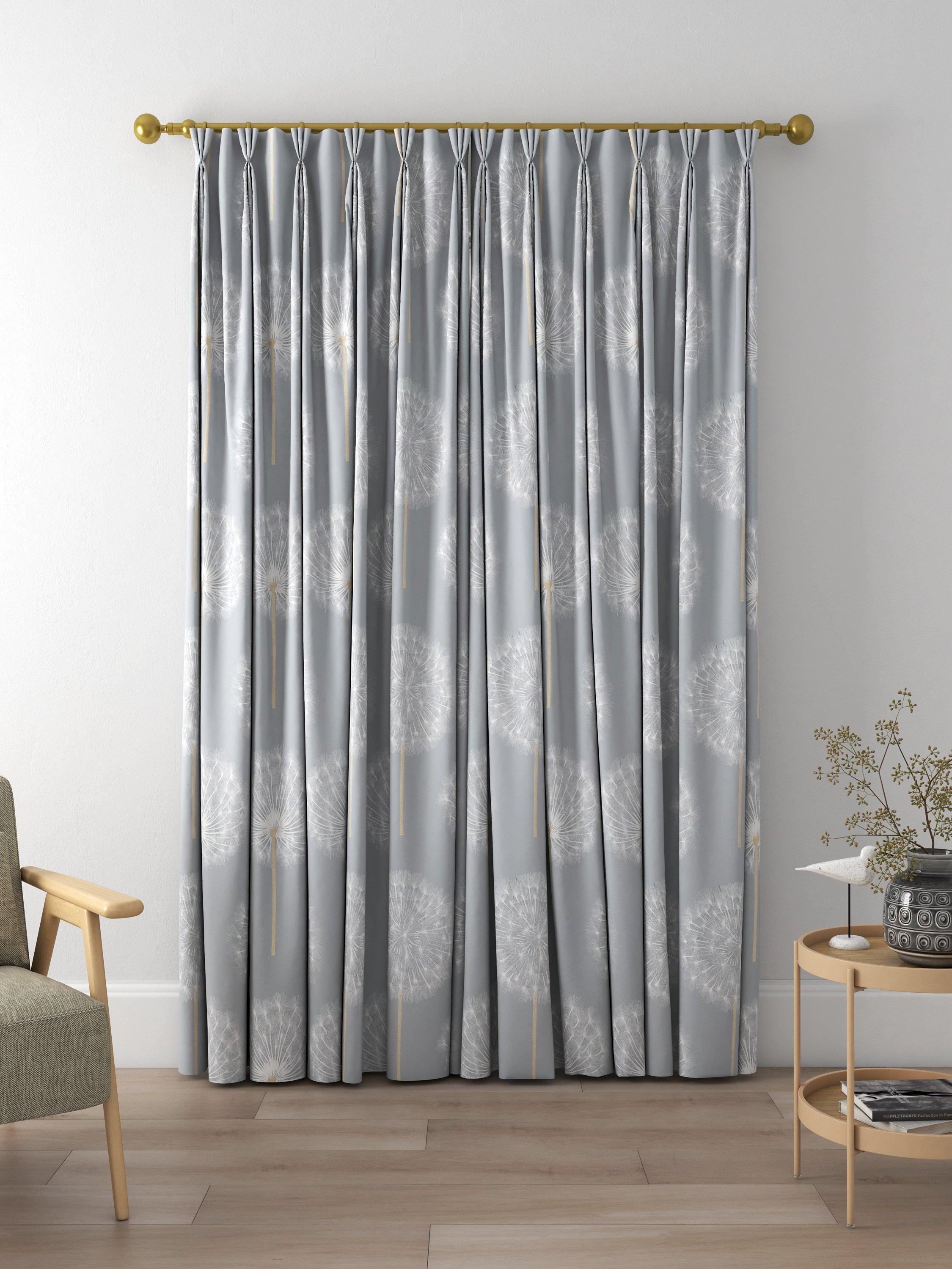 Harlequin Amity Made to Measure Curtains, Slate/Gold