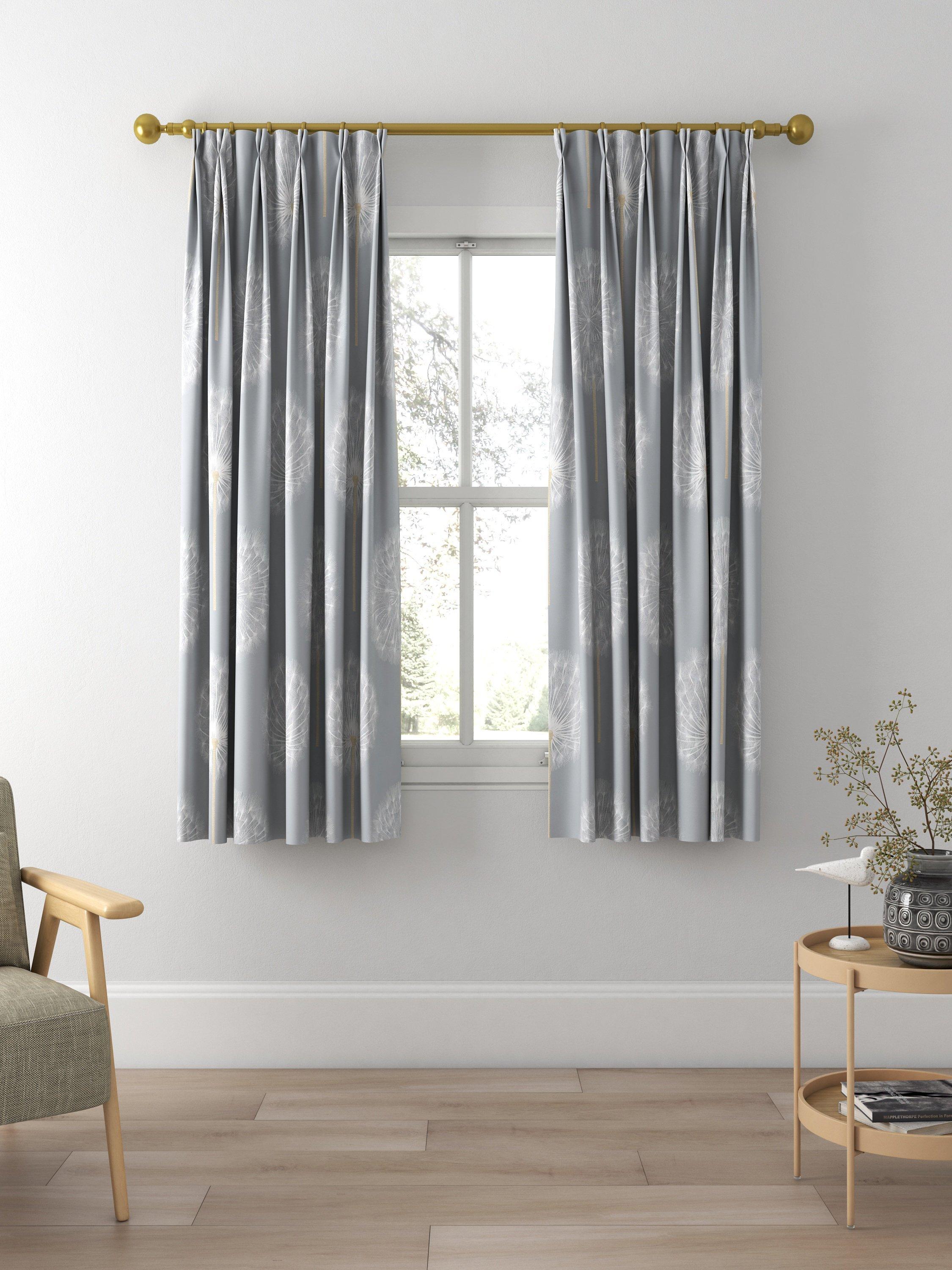 Harlequin Amity Made to Measure Curtains, Slate/Gold