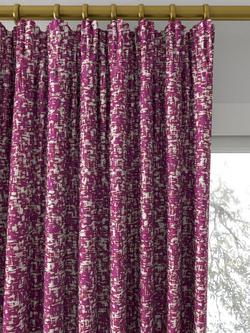 Harlequin Teesha Made to Measure Curtains or Roman Blind, Fuchsia - view 2, Fuchsia
