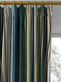 Harlequin Spectro Stripe Made to Measure Curtains or Roman Blind, Emerald - view 2, Emerald