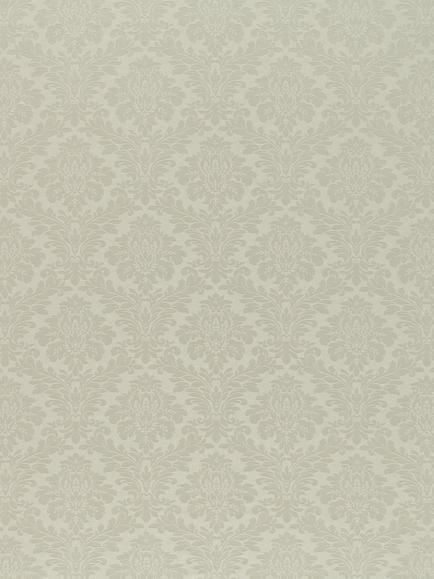 Sanderson Lymington Damask Made to Measure Curtains or Roman Blind, Silver, Silver