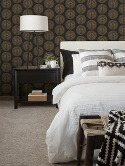 Galerie Soleil Motif Wallpaper - view 2, Metallic Gold
