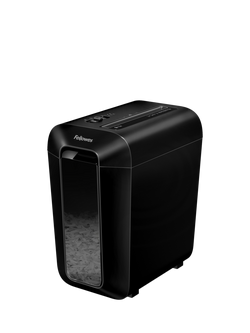 Fellowes Powershred LX65 Cross Cut Shredder, 22L, Black