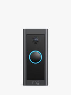 Ring Smart Video Doorbell Wired, with Built-in Wi-Fi & Camera - view 2, Black