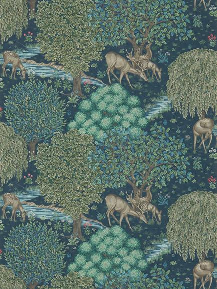 Morris & Co. The Brook Wallpaper by the Metre, DCMW216813