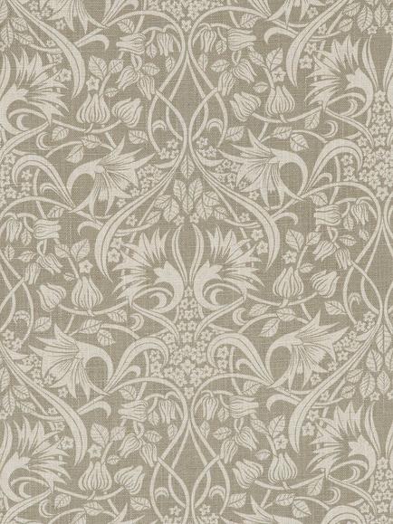 GP & J Baker Fritillerie Made to Measure Curtains or Roman Blind, Warm Grey, Warm Grey