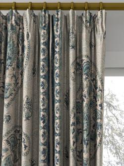 GP & J Baker Coromandel Made to Measure Curtains or Roman Blind, Blue - view 2, Blue