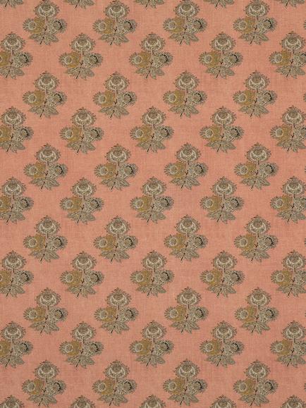 GP & J Baker Poppy Paisley Made to Measure Curtains or Roman Blind, Blush, Blush