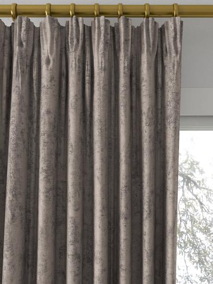 Prestigious Textiles Caesar Made to Measure Curtains or Roman Blind, Graphite - view 2, Graphite