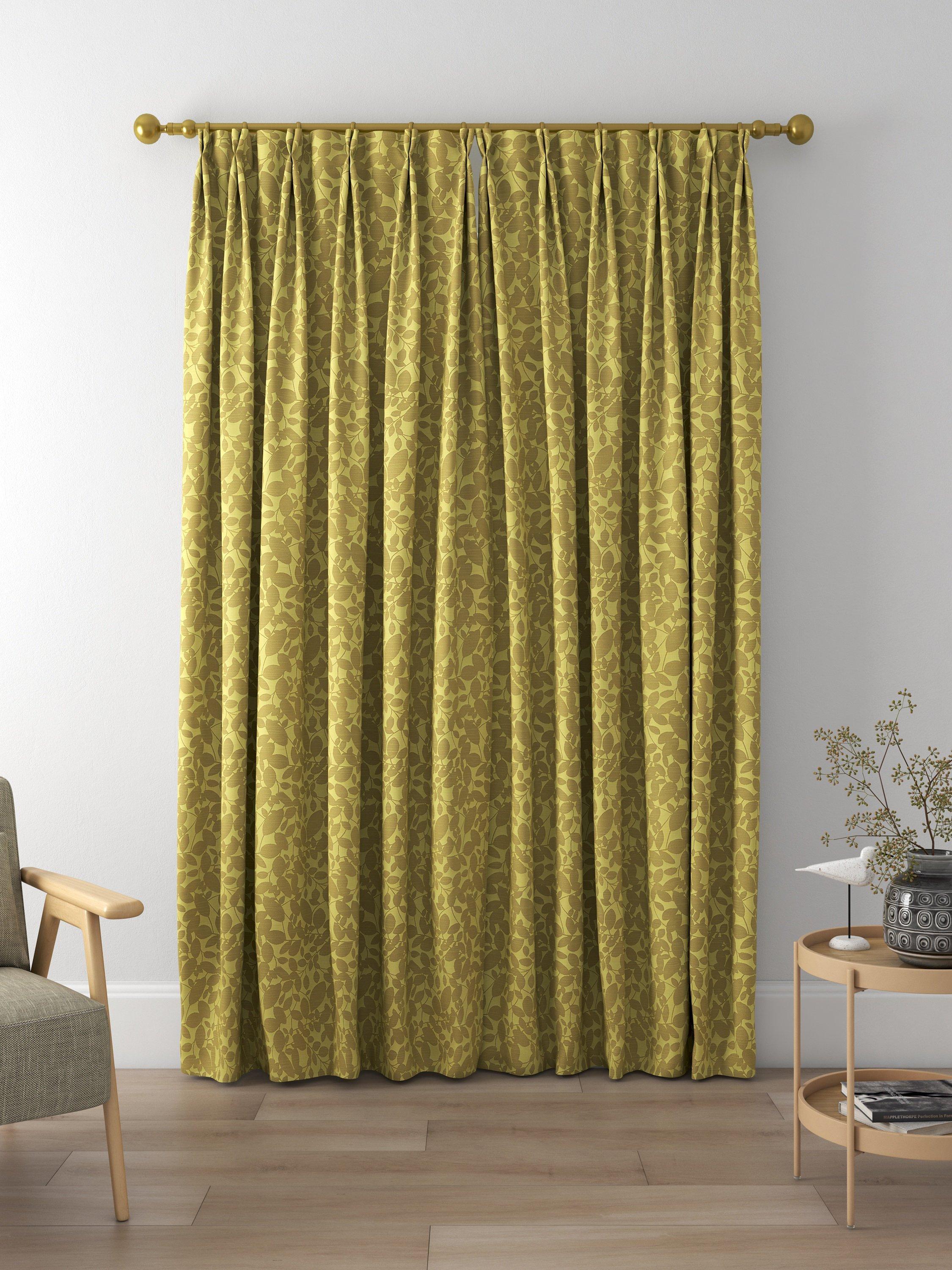 Prestigious Textiles Jude Made to Measure Curtains, Lime