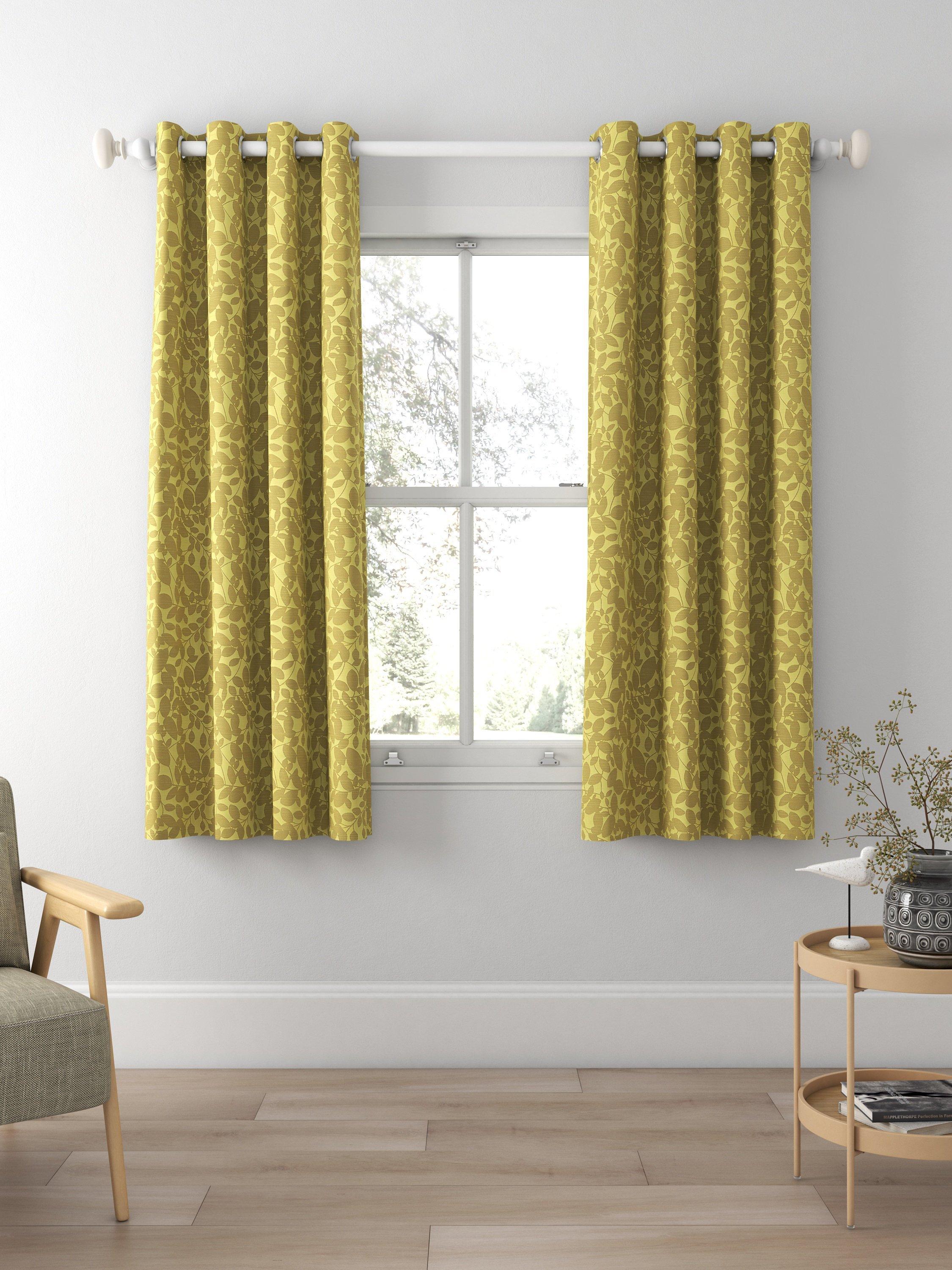 Prestigious Textiles Jude Made to Measure Curtains, Lime