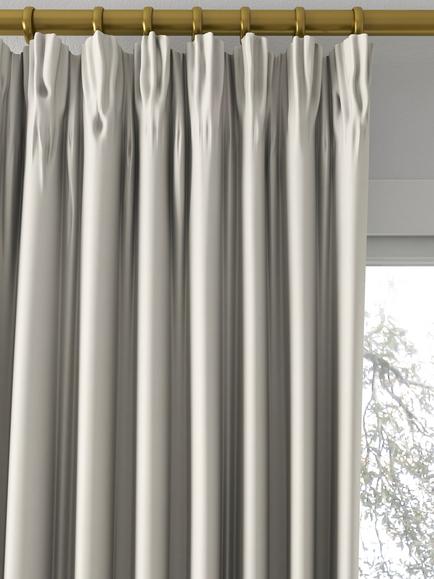 GP & J Baker Kelso Sheer Made to Measure Curtains or Roman Blind, Ivory - view 2, Ivory