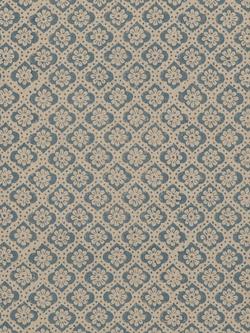 GP & J Baker Indus Flower Made to Measure Curtains or Roman Blind, Denim, Denim