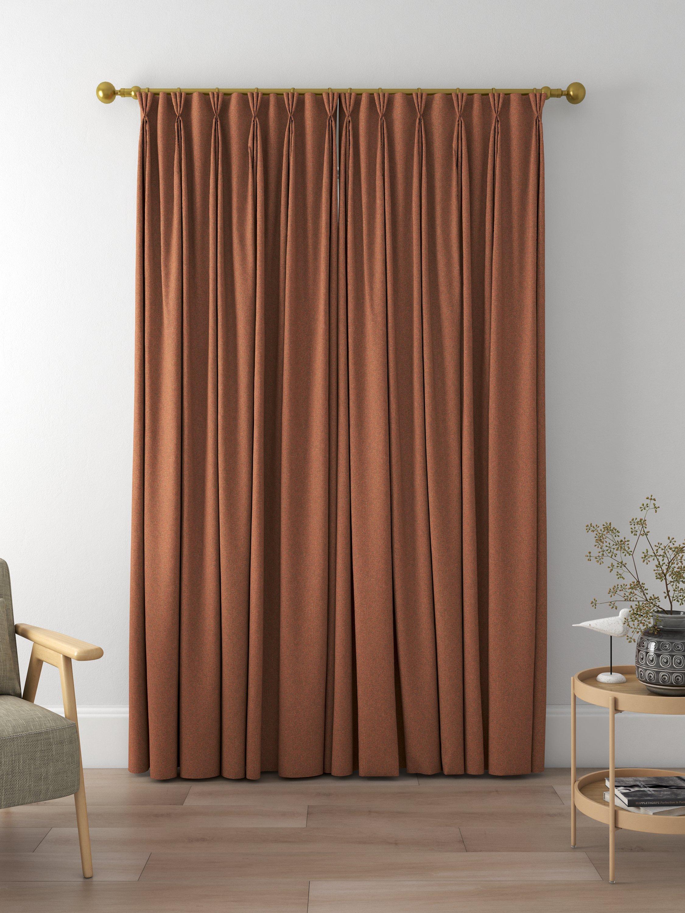 Prestigious Textiles Fraser Made to Measure Curtains, Bracken