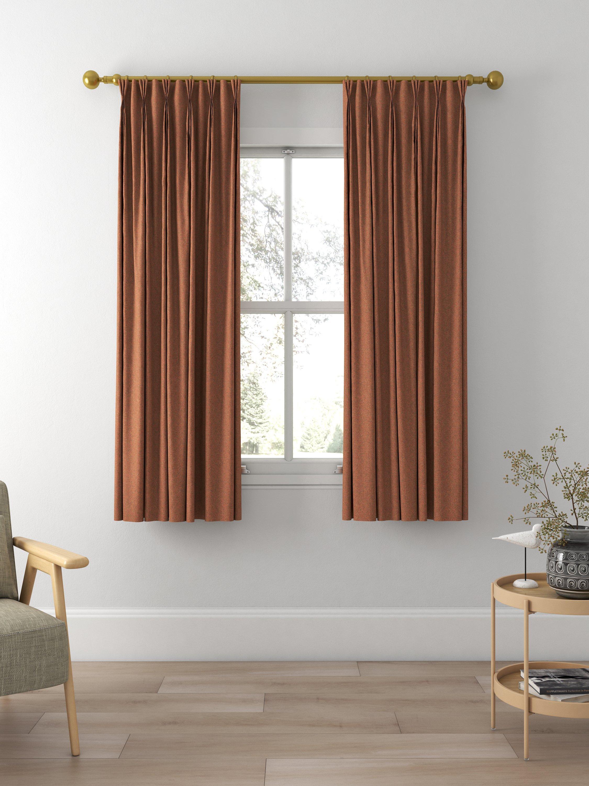Prestigious Textiles Fraser Made to Measure Curtains, Bracken