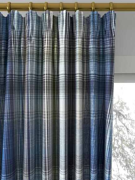 Prestigious Textiles Felix Made to Measure Curtains or Roman Blind, Lagoon - view 2, Lagoon
