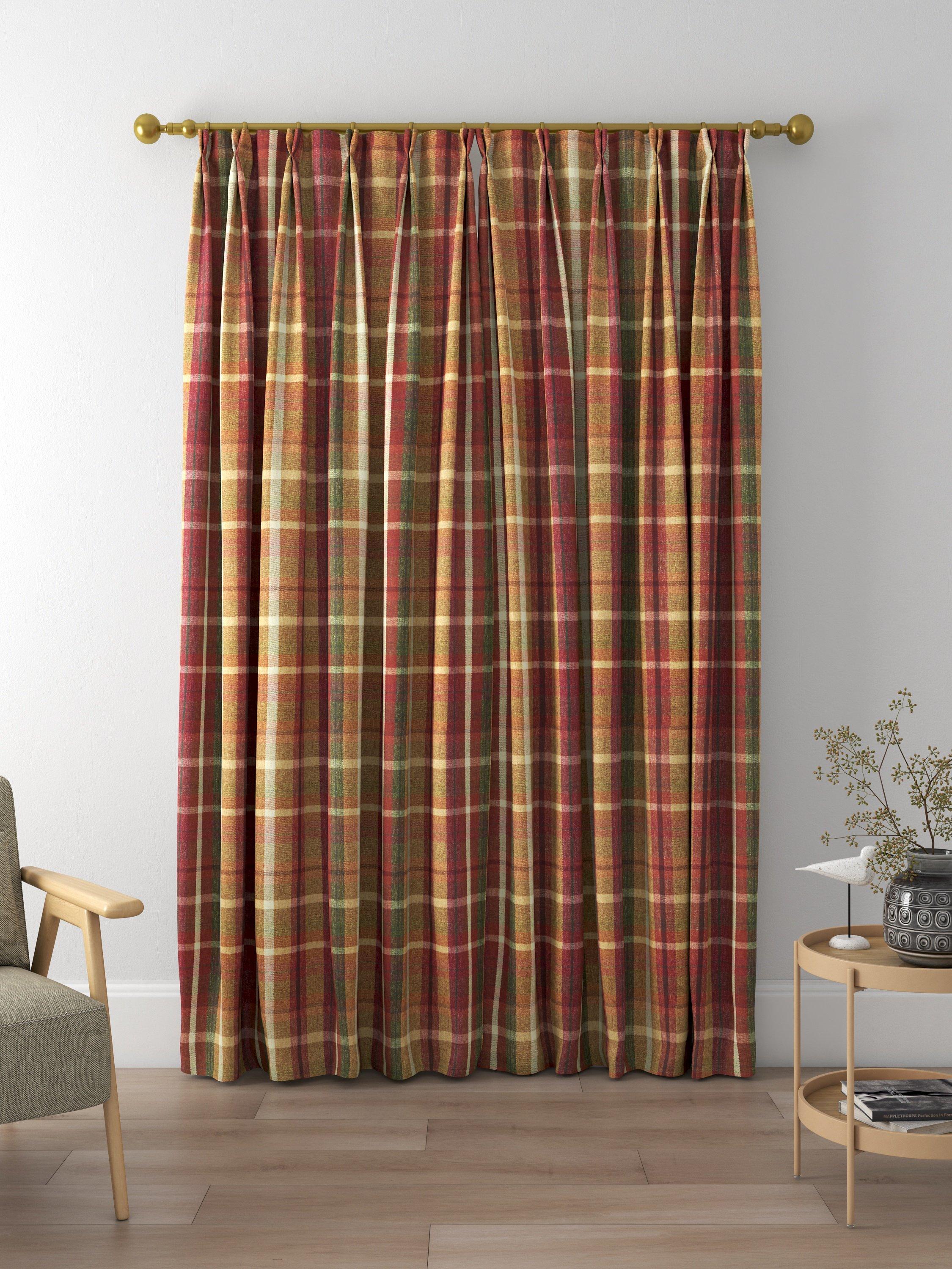 Prestigious Textiles Galloway Made to Measure Curtains, Rustic