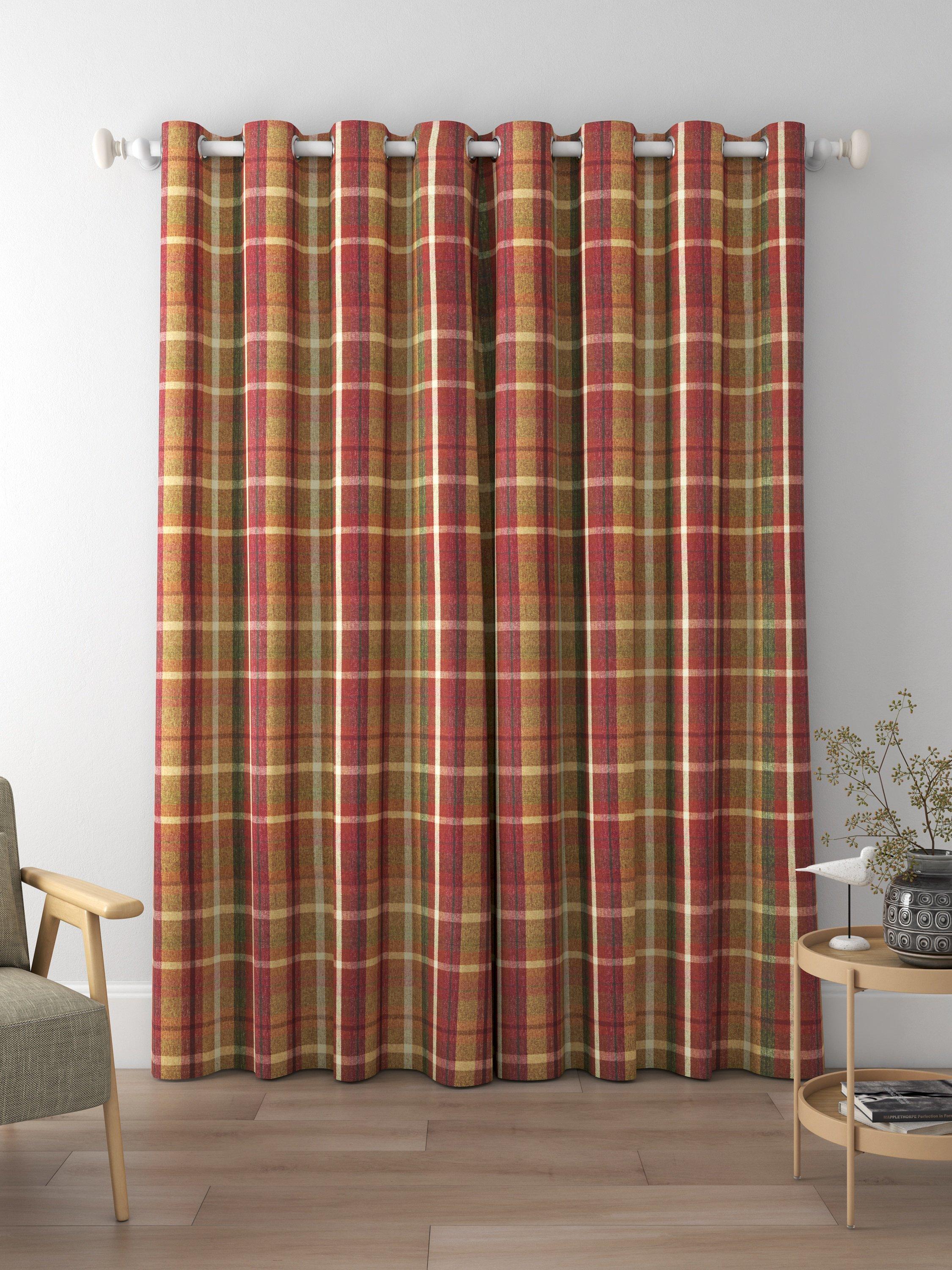 Prestigious Textiles Galloway Made to Measure Curtains, Rustic