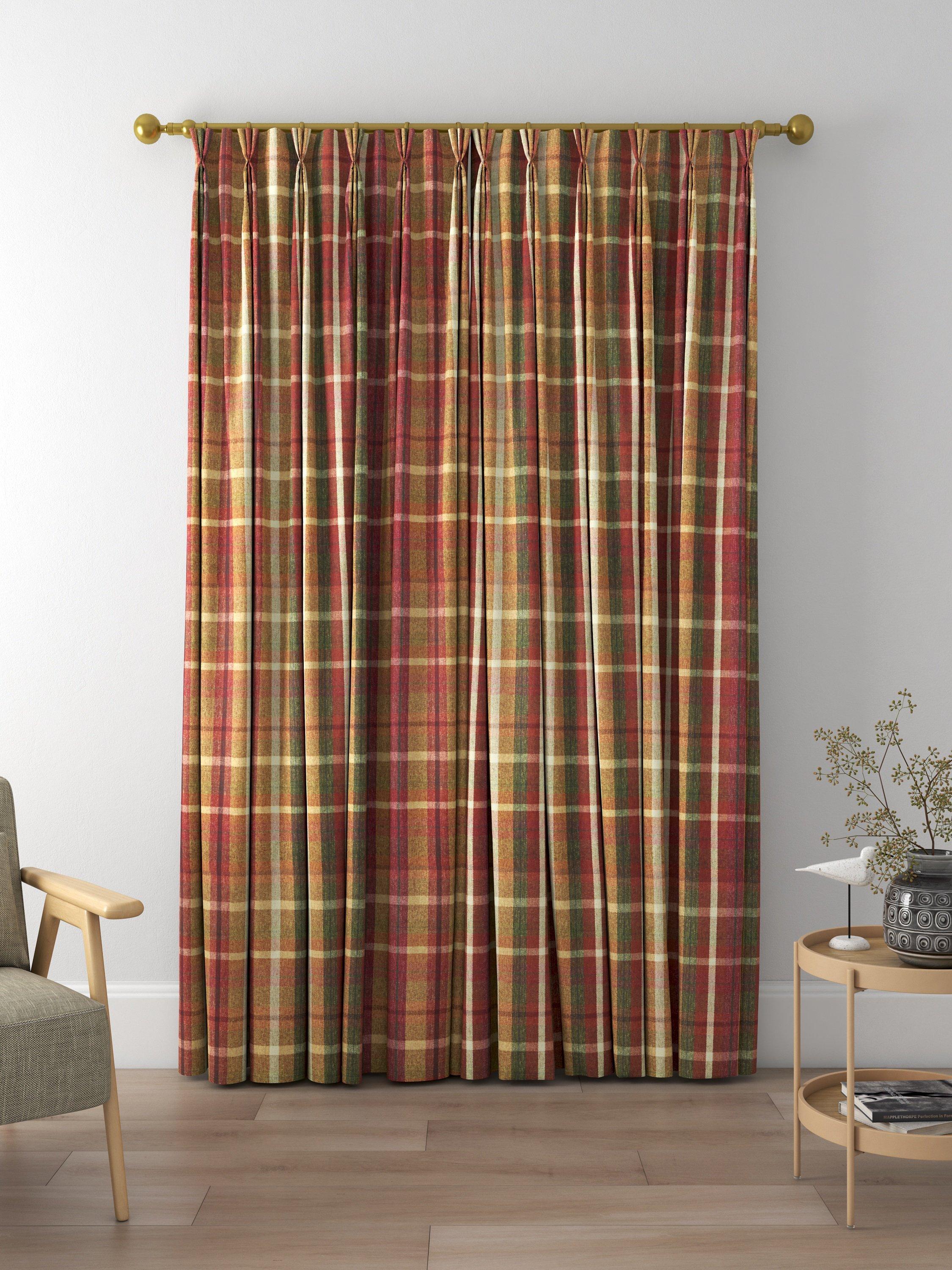 Prestigious Textiles Galloway Made to Measure Curtains, Rustic