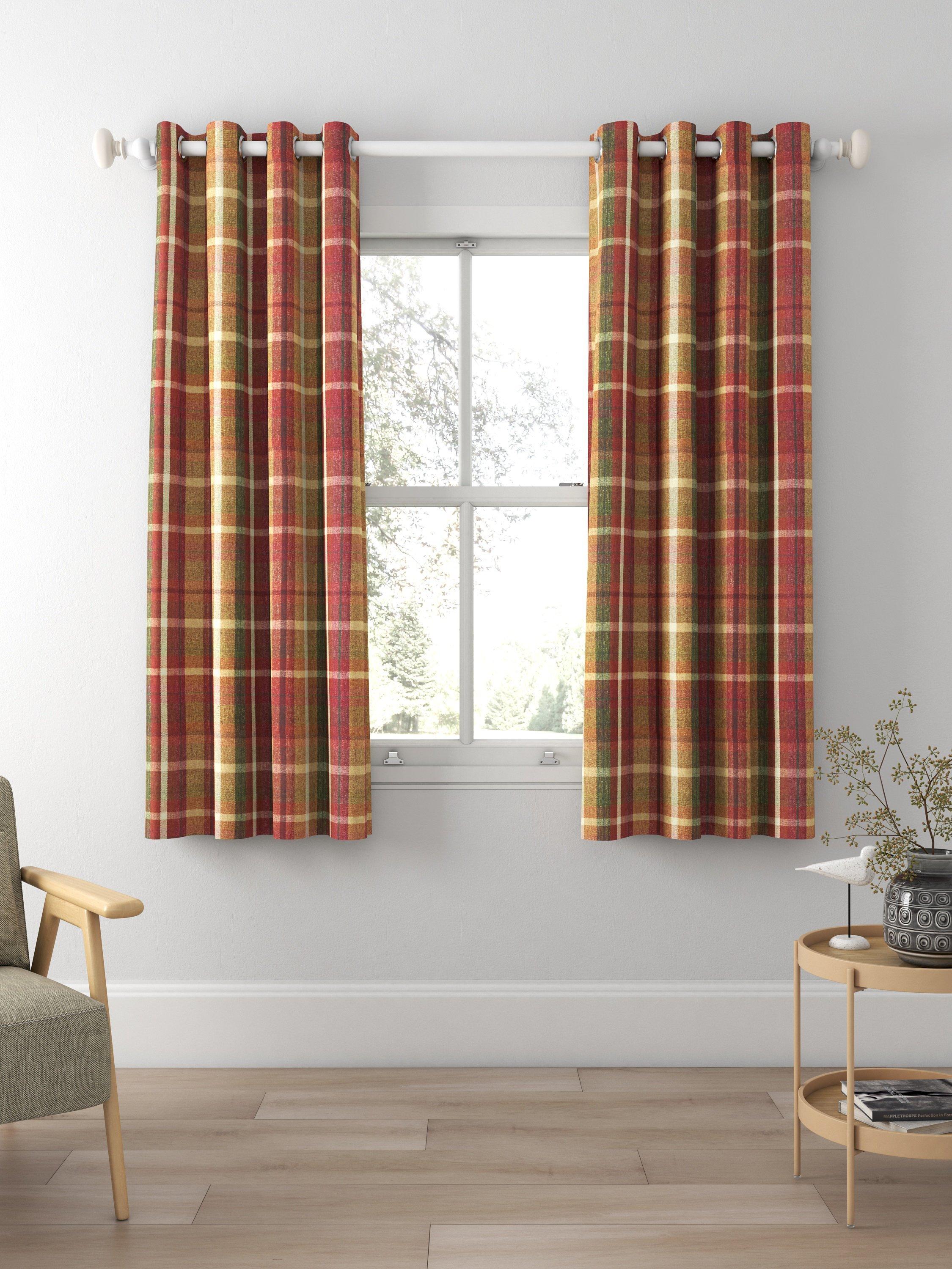 Prestigious Textiles Galloway Made to Measure Curtains, Rustic