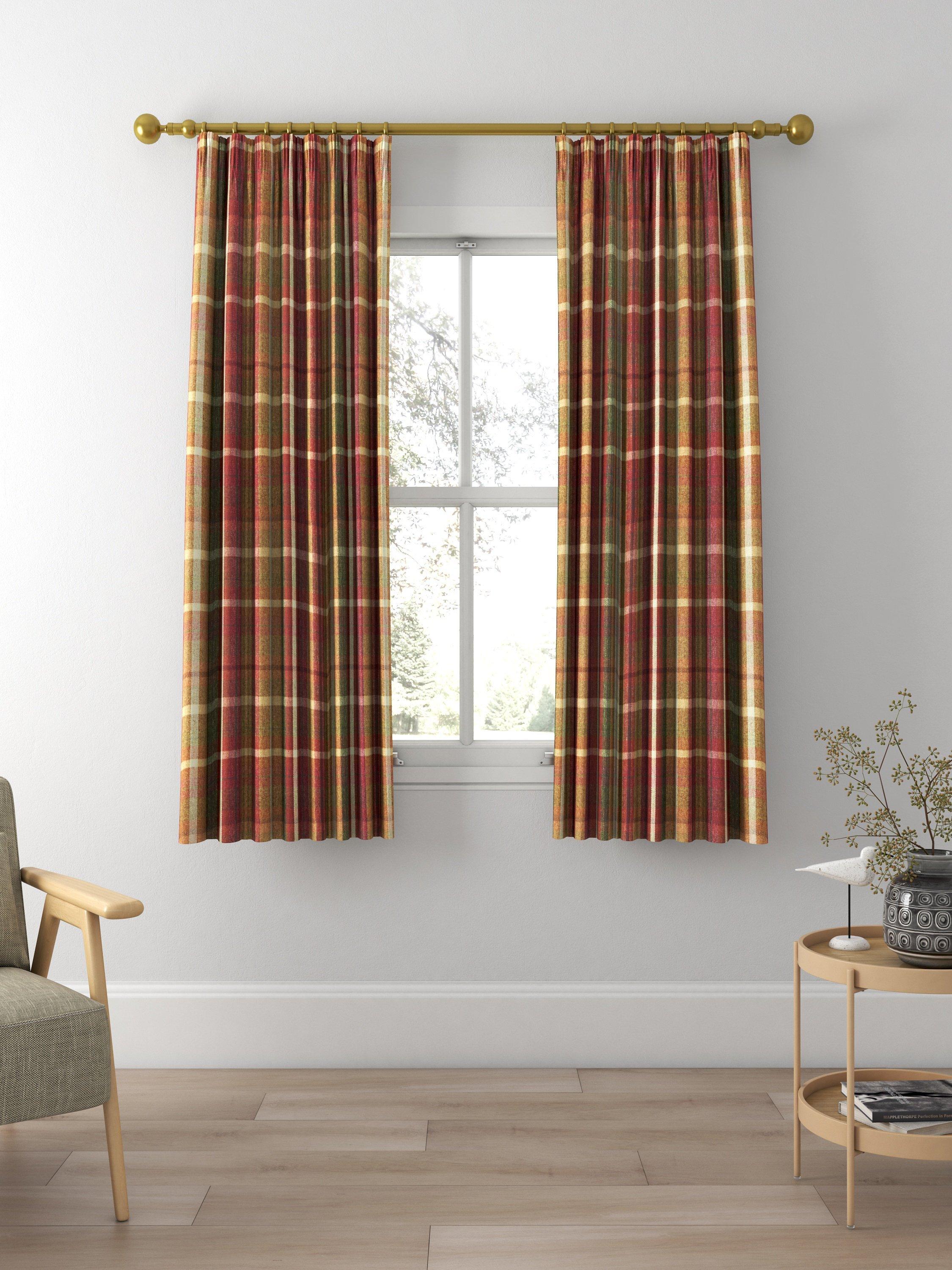 Prestigious Textiles Galloway Made to Measure Curtains, Rustic