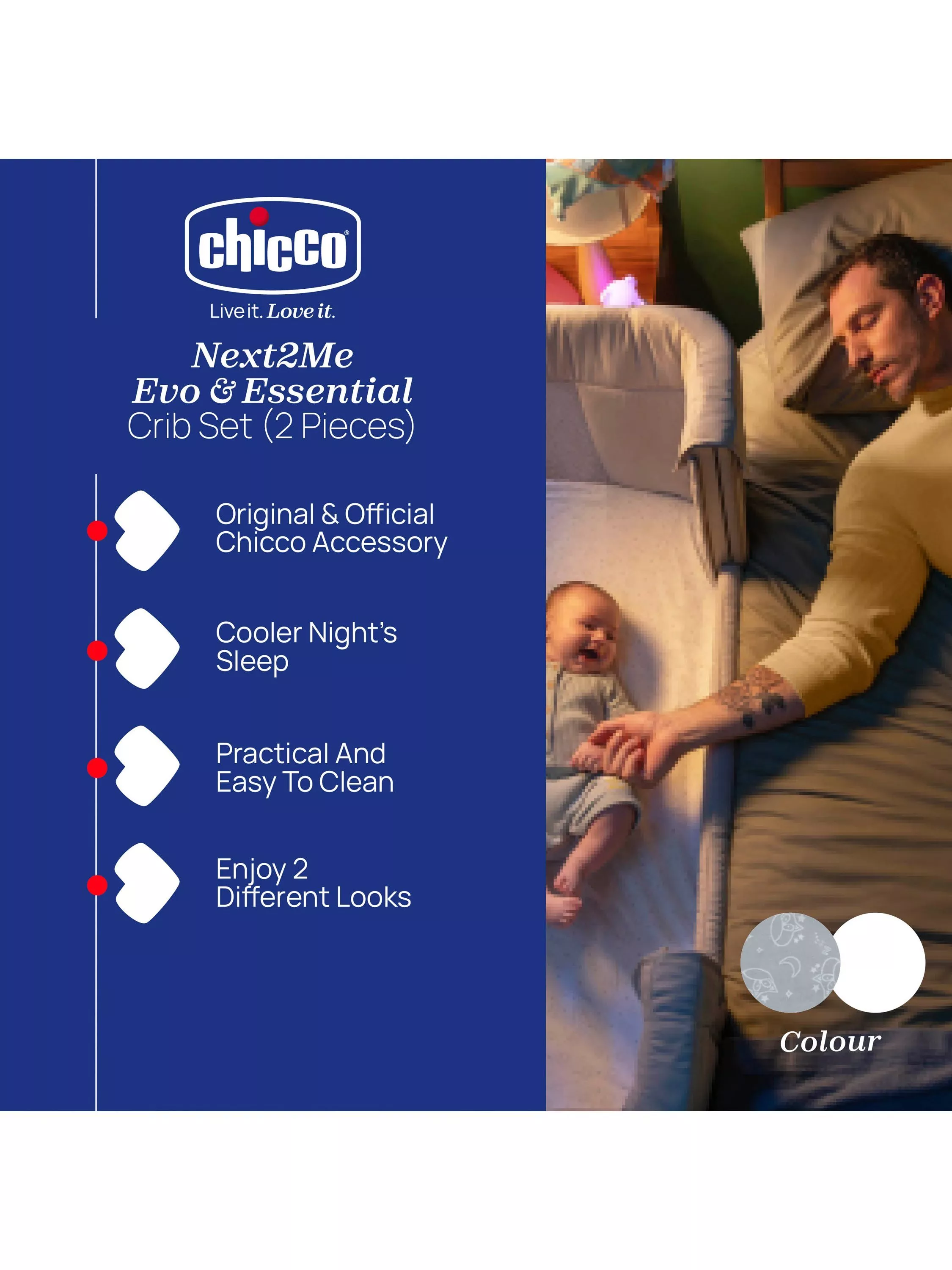 Chicco next to me sheets best sale