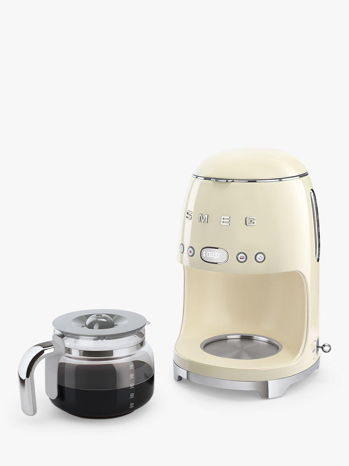 Smeg DCF02 Drip Coffee Machine Cream