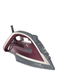 Tefal Ultraglide Anti-Scale Plus FV5872 Steam Iron, Grey/Purple