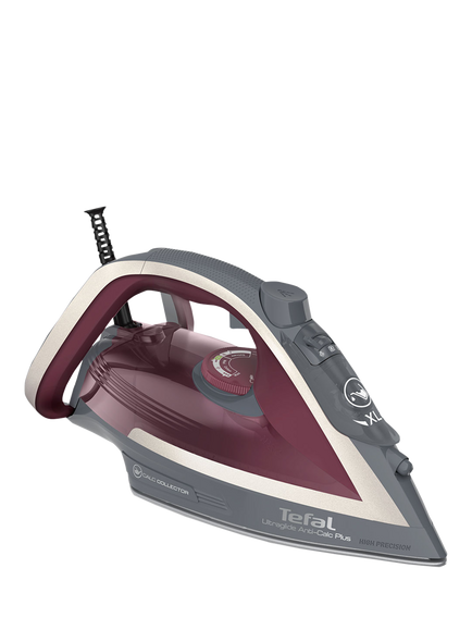 Tefal Ultraglide Anti-Scale Plus FV5872 Steam Iron, Grey/Purple, Grey/Purple
