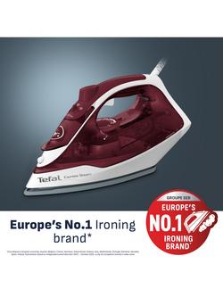 Tefal Express Steam FV2869 Steam Iron, Ruby Red/White - view 2, Ruby Red/White