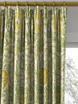 Morris & Co. Pink and Rose Made to Measure Curtains or Roman Blind, Cowslip/Fennel - view 2, Cowslip/Fennel