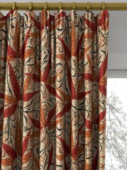 Morris & Co. Bamboo Made to Measure Curtains or Roman Blind, Russett/Sienna - view 2, Russett/Sienna