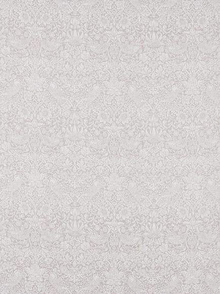 Morris & Co. Pure Strawberry Thief Made to Measure Curtains or Roman Blind, Dove, Dove