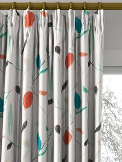 Scion Oxalis Made to Measure Curtains or Roman Blind, Pimento/Marine - view 2, Pimento/Marine
