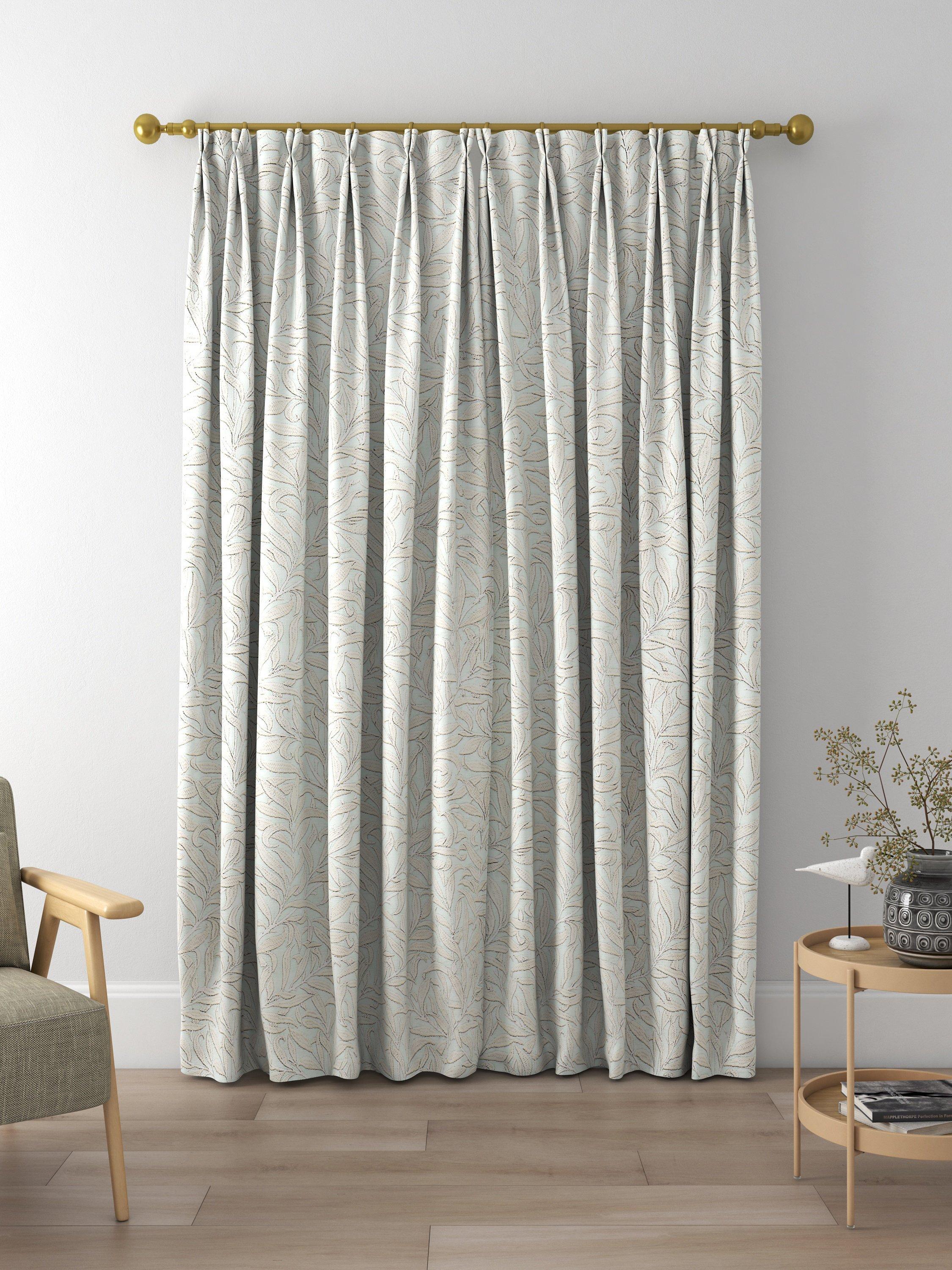 Morris & Co. Pure Willow Boughs Made to Measure Curtains, Wild Mint