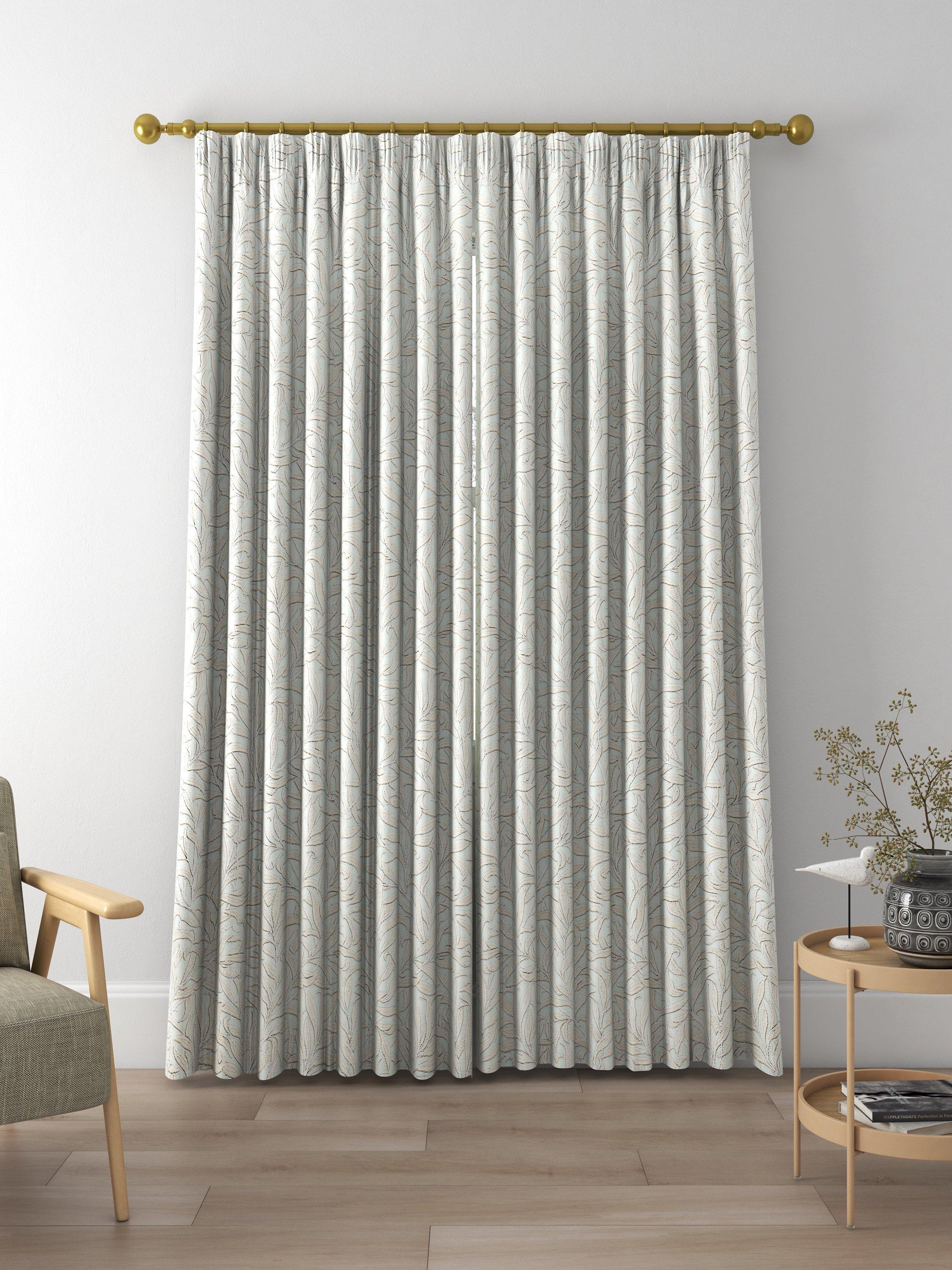 Morris & Co. Pure Willow Boughs Made to Measure Curtains, Wild Mint