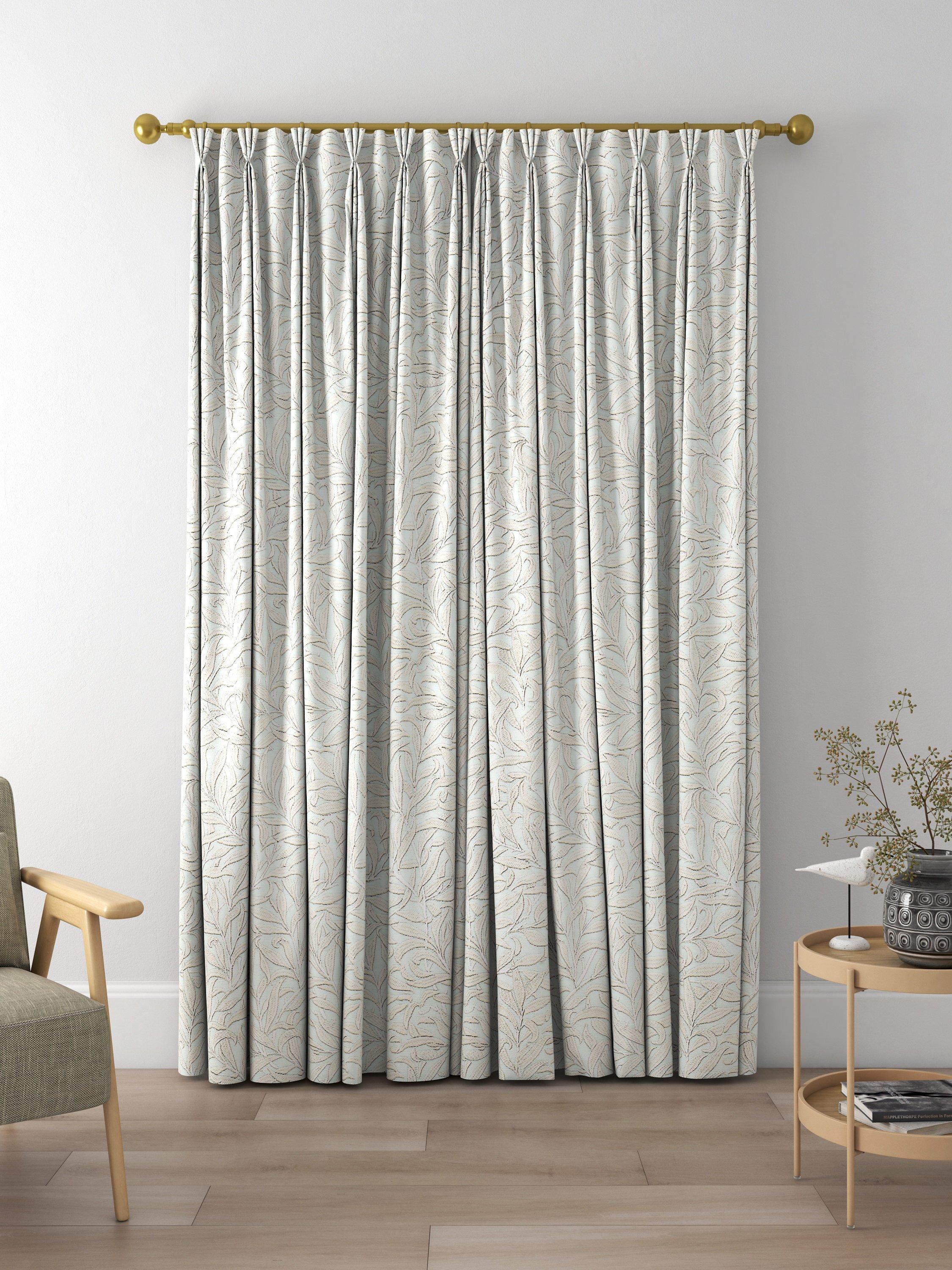 Morris & Co. Pure Willow Boughs Made to Measure Curtains, Wild Mint