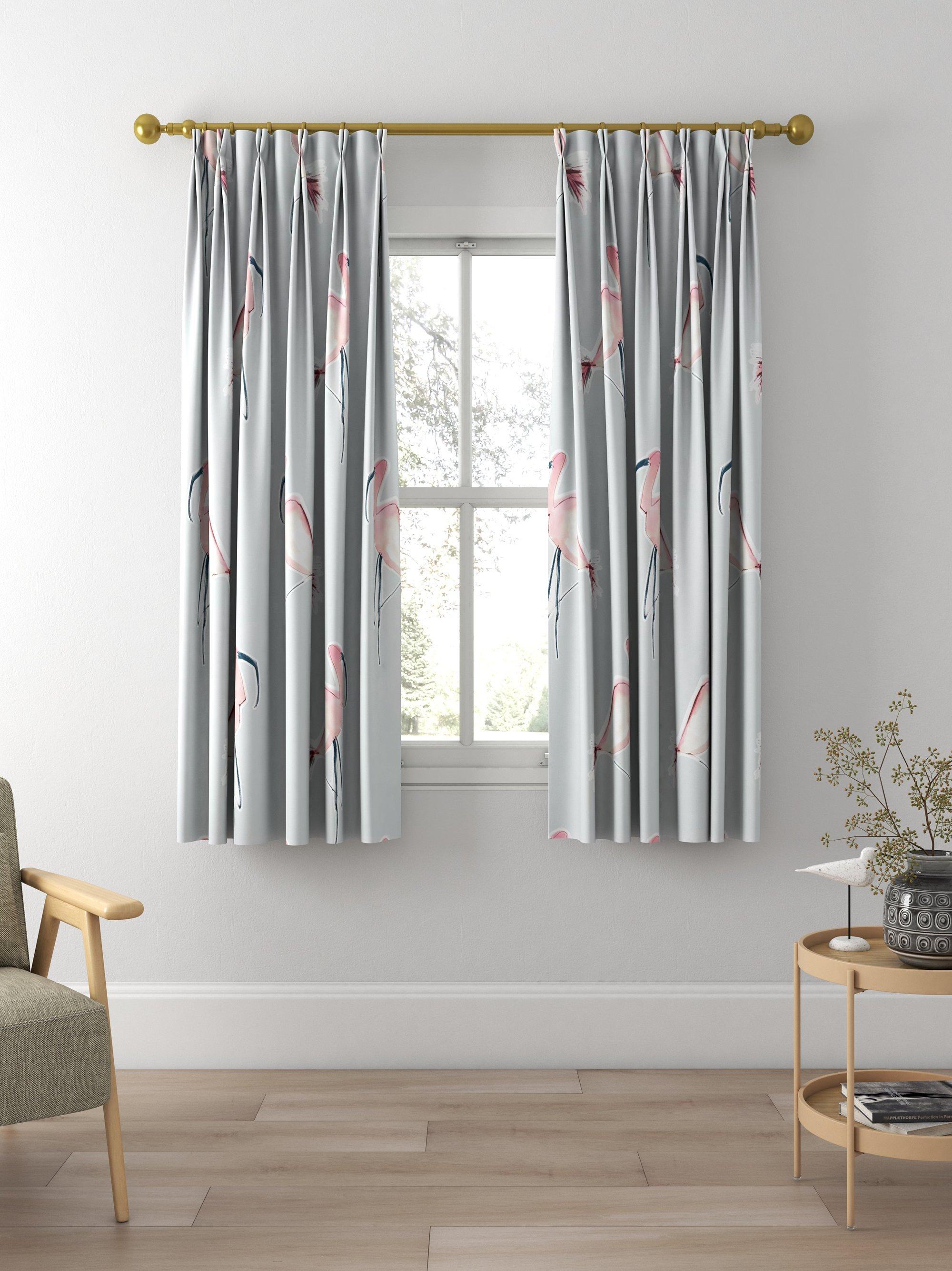 Scion Zanzibar Made to Measure Curtains, Bubblegum