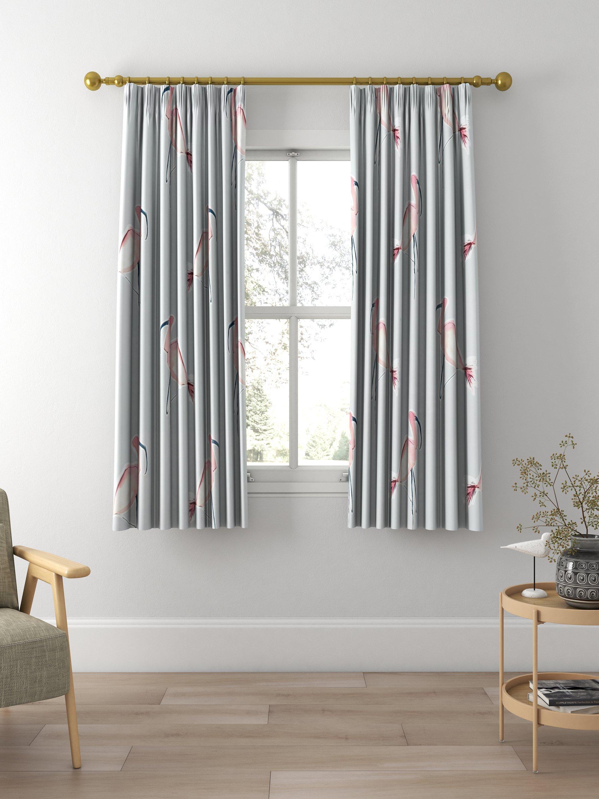 Scion Zanzibar Made to Measure Curtains, Bubblegum