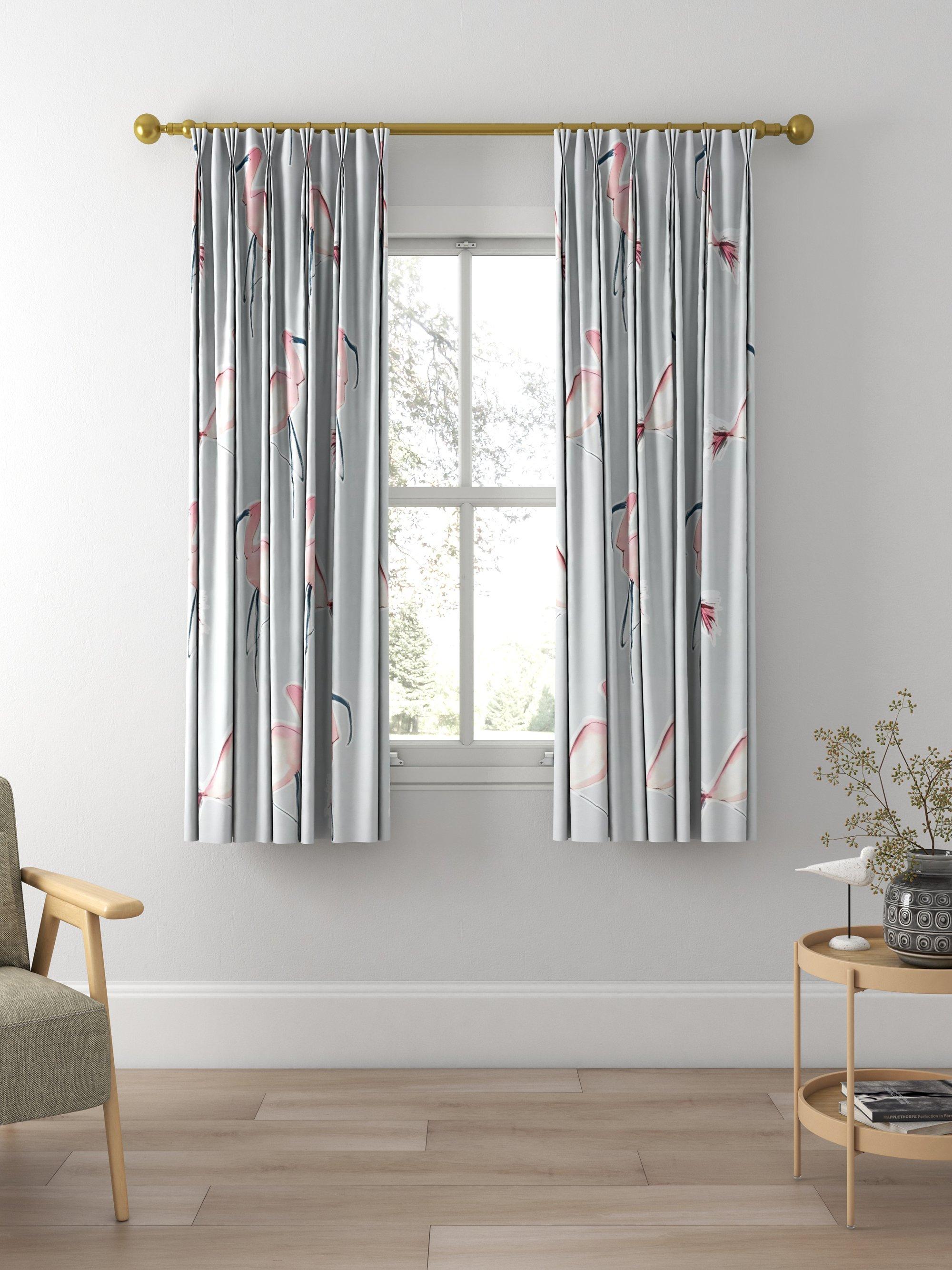 Scion Zanzibar Made to Measure Curtains, Bubblegum