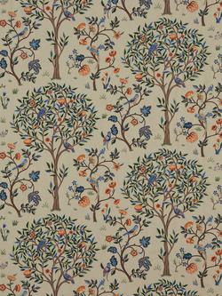 Morris & Co. Kelmscott Tree Made to Measure Curtains or Roman Blind, Russett/Forest, Russett/Forest