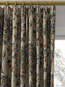 Morris & Co. Kelmscott Tree Made to Measure Curtains or Roman Blind, Russett/Forest - view 2, Russett/Forest