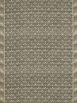 Morris & Co. Bellflowers Made to Measure Curtains or Roman Blind, Charcoal/Olive, Charcoal/Olive