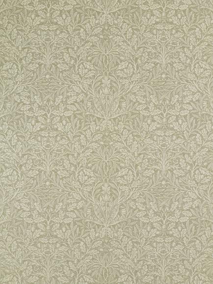 Morris & Co. Acorn Made to Measure Curtains or Roman Blind, Moss, Moss