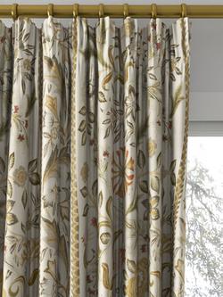 Morris & Co. Wilhelmina Weave Made to Measure Curtains or Roman Blind, Linen - view 2, Linen