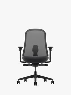 Herman Miller Lino Office Chair, Graphite/Spinoza - view 2, Spinoza