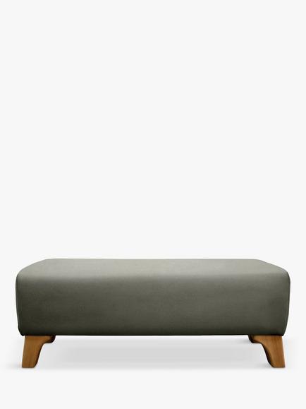 G Plan Vintage The Sixty Eight Footstool, Easy Clean Plush Slate