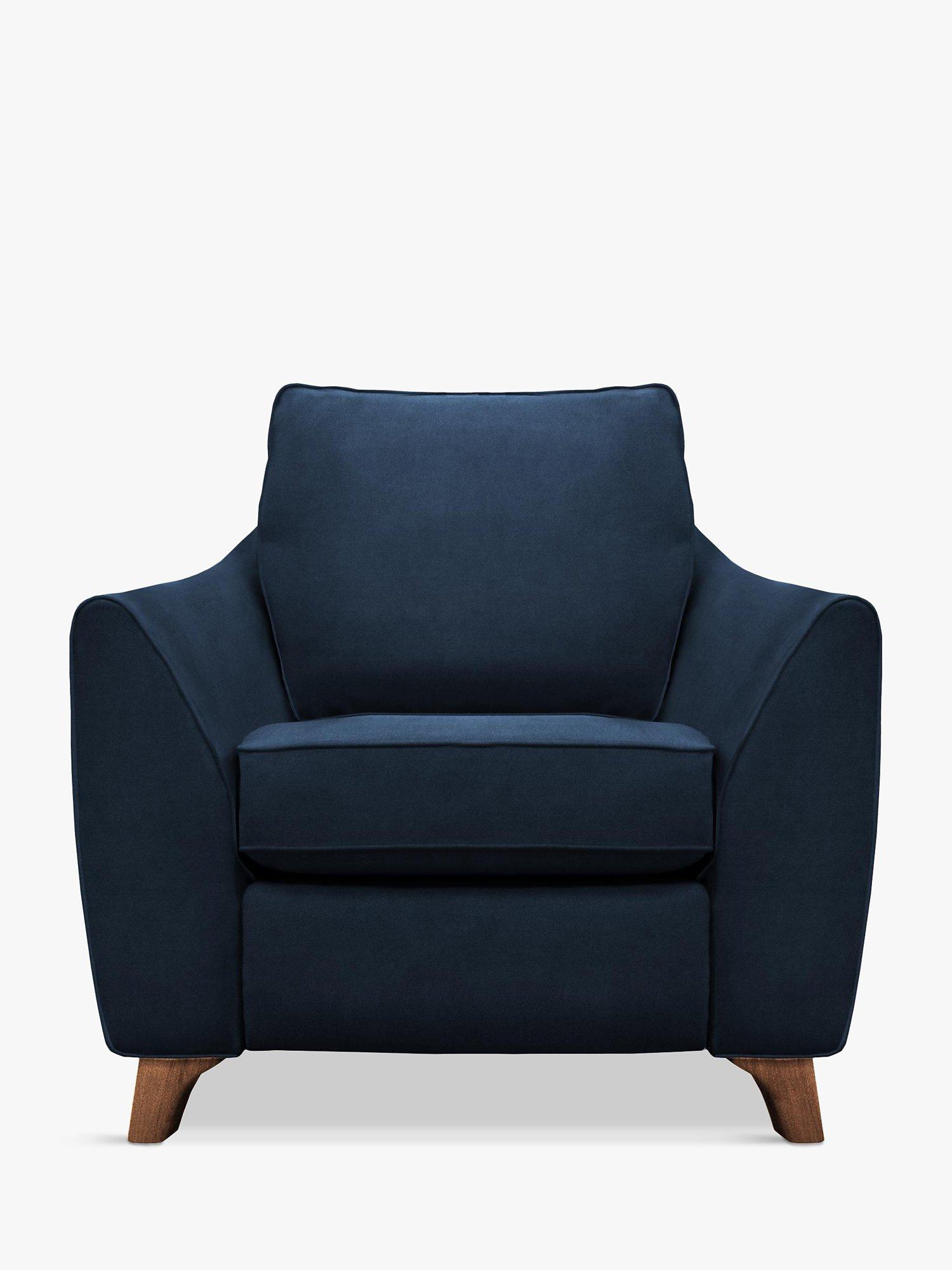The Sixty Eight Range, G Plan Vintage The Sixty Eight Armchair, Plush Indigo